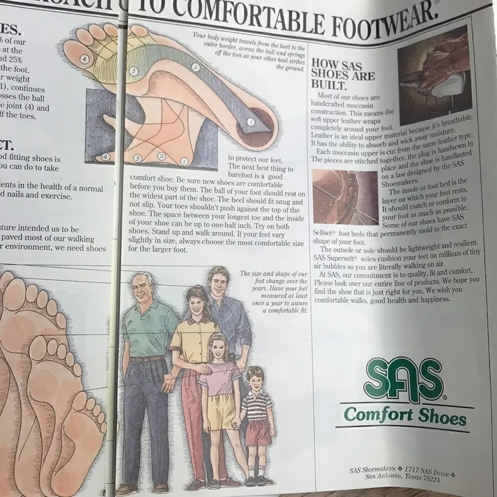 SAS COMFORT SHOES. SIZE IS 5 WIDE. NEW - Picture 7 of 8